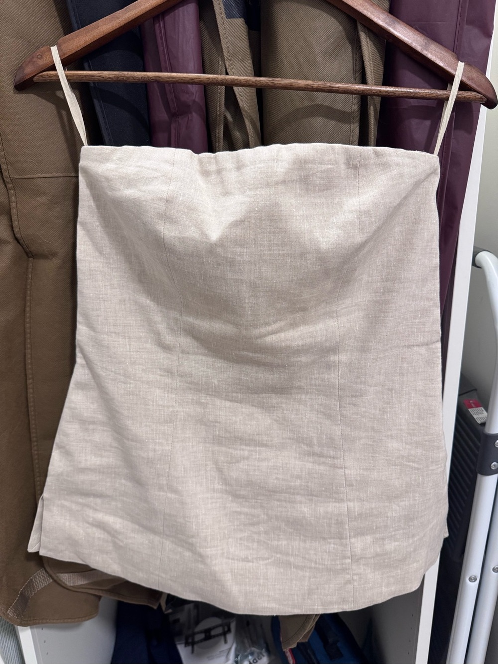 COS Beige Tube Top/Bustier
